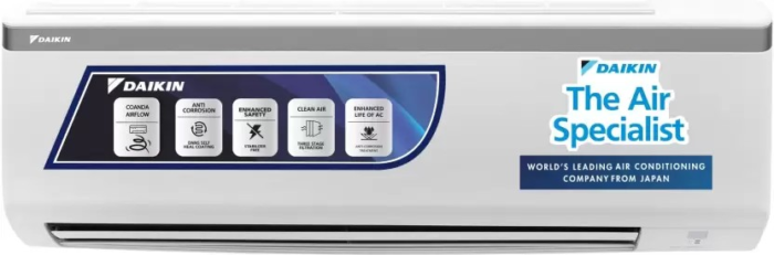 Daikin 0.8 Ton 3 Star Split AC White Non-Inverter (FTL30UV16V1/RL30UV16V1, Copper Condenser) - Image 4